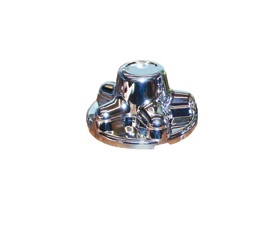 HUB COVER 8 ON 6 1/2 CHROME 13/16”